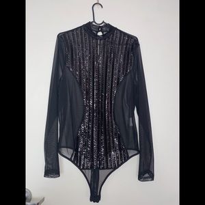 Plus Size Fashion Nova Mesh Tops